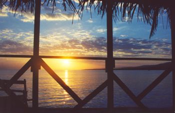 Jamaican sunrise by Rebecca Urban 